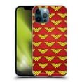thumbnail image 1 of Head Case Designs Officially Licensed Wonder Woman DC Comics Logos Pattern Soft Gel Case Compatible with Apple iPhone 12 Pro Max, 1 of 7