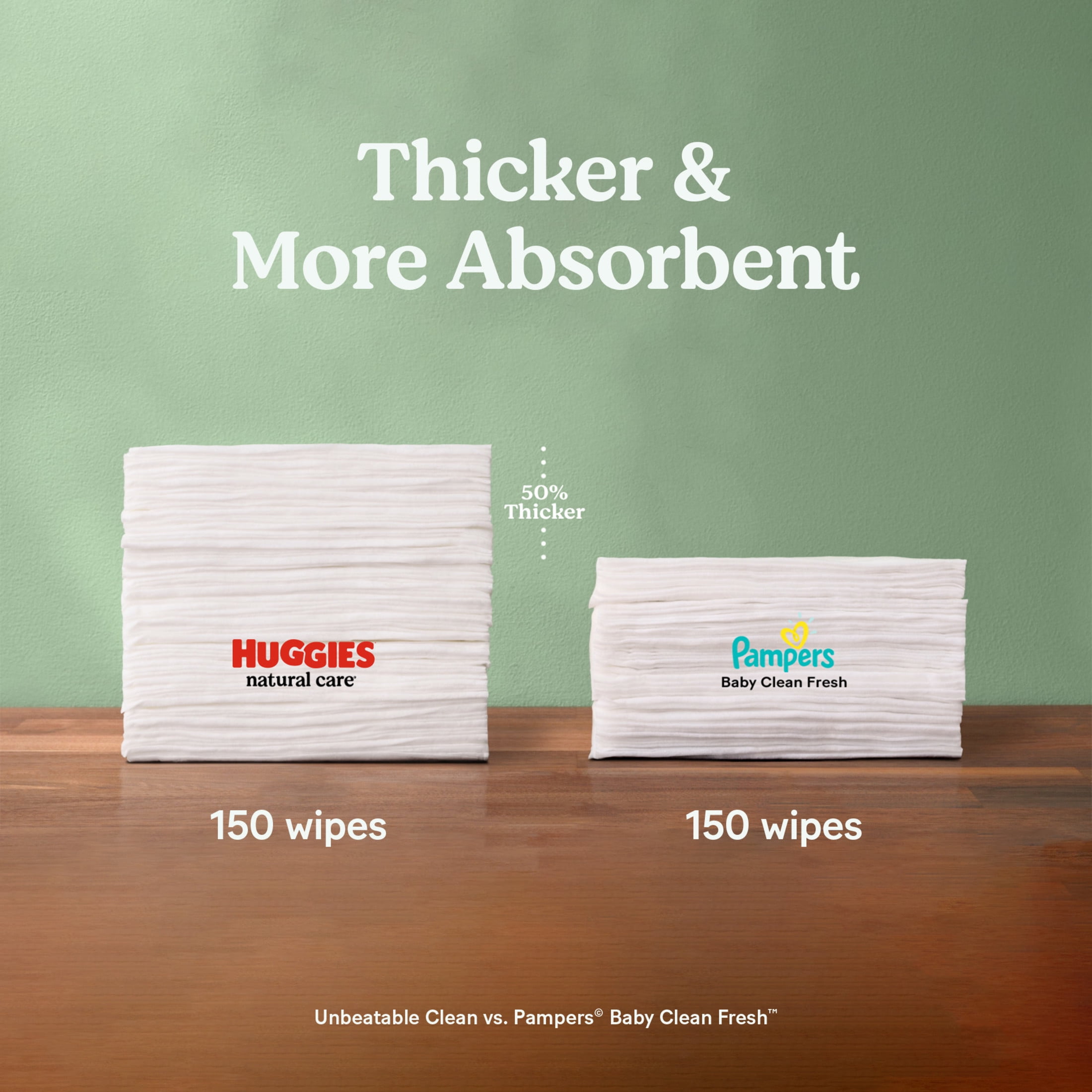 Huggies Natural Care Sensitive Baby Wipes, Unscented, 2 Refills, 352 Total Ct (Select for More Options)