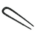 thumbnail image 5 of Unique Bargains 1 Pc Hair Pin U-shaped Texture Hair Hairpin for Women Black, 5 of 5