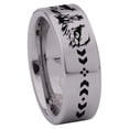 thumbnail image 3 of Tungsten Wolf Eyes Ring, 3 of 5