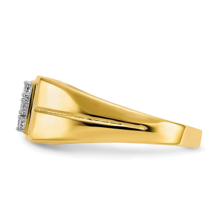 Primal Gold 10 Karat Yellow Gold Men