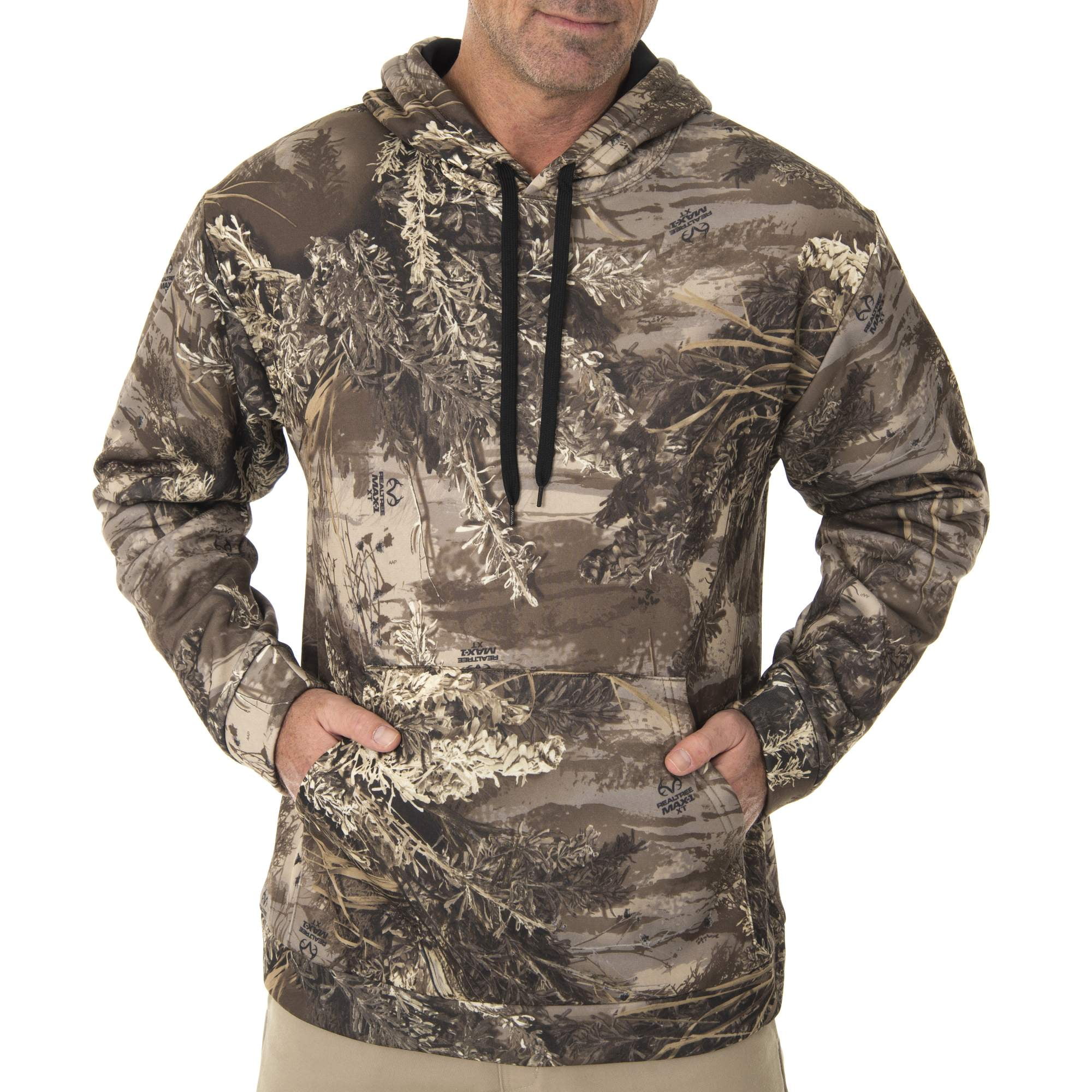 Realtree Men's Performance Pullover Hoodie by INTRADECO