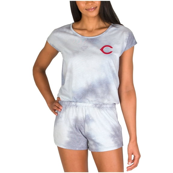 Women's Concepts Sport Gray Cincinnati Reds Marina Romper