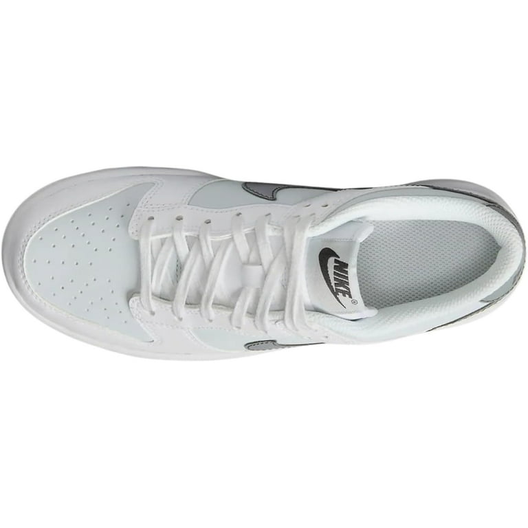 Big Kid's Nike Dunk Low White/Smoke Grey-Pure Platinum (FV0365 100