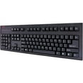 thumbnail image 3 of DSI Left Handed Wired Mechanical Keyboard with Cherry Red Switches - Cable Connectivity - USB Interface - 104 Key - Mechanical Keyswitch - Black, 3 of 7
