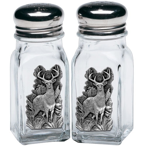 Whitetail Deer Salt & Pepper Shakers