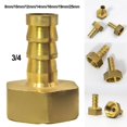 chengsi Brass Barb Female Thread Connector Tail Pipe Hose Fitting 3/4in ...