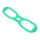 thumbnail image 1 of 8 Word Chest Developer Muscle Resistance Bands Silicone Fitness Yoga Workout Pulling Exerciser Pull Rope Body Building Tool(Green), 1 of 2