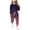 Hot Pink., variant on Agkizg 2PC Gradient Long Sleeve Top Pants Set Casual Summer Outfits (Girl's or Girl's Plus),2-Piece Set