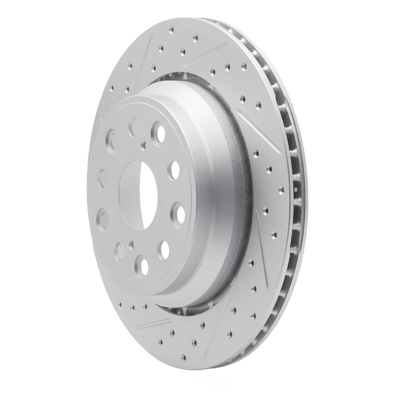 Dynamic Friction Company 830-75018L DFC Geoperformance Rotor - Drilled and Slotted