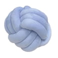thumbnail image 4 of Cojín De Bola Con Nudo, Almohada Redonda Para Dormitorio, Sofá, Decoración Del Hogar, Color Azul, 4 of 9