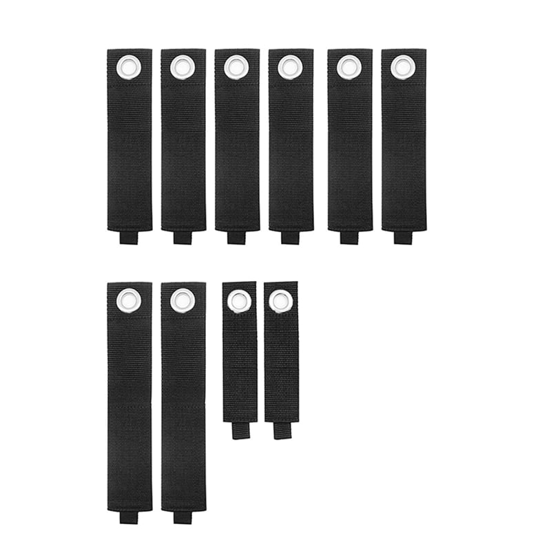 10 Pack Heavy Duty Storage Straps,Extension Cord Holder Organizer with