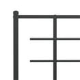 thumbnail image 5 of Pemberly Row Contemporary Powder-Coated Steel Twin Bed Frame in Black, 5 of 10