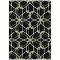 thumbnail image 2 of Addison Rugs Chantille Indoor/Outdoor Transitional Geometric Black Washable Rectangle Rug, 5' x 7'6", 2 of 6