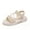 White, variant on LUOGENLI Slippers Kids Slippers Girls Size 10 Big Kids Girl Sandals Summer Pearl Roman Shoes Flat Bottomed Non Daily with Dress Shoes Slippers for Girls Size 1-2 White 32