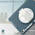 thumbnail image 6 of Mantto Case for iPad 10th Generation 10.9" 2022 Case, Multi angle Rotating Kickstand &Handle Rugged Shockproof Tablet Cover with Pencil Holder Silicone Full body Protection Cover, Cornflowerblue, 6 of 9