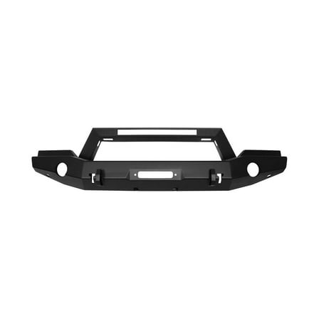 Westin WJ2 Full Width Front Bumper with LED Light Bar Mount Fits select: 2015-2017 JEEP WRANGLER UNLIMITED, 2012-2014 JEEP WRANGLER