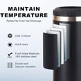 thumbnail image 4 of 4 in 1 Travel Mug and Can Insulator for 14oz Can and Beer Bottle Stainless steel Vacuum Insulated Cup and Thermocooler (Black), 4 of 9