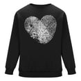 thumbnail image 4 of PNTUTB Valentine's Day Sweatshirts for Men's Fashion Print Crew Neck Long Sleeve Casual Loose Pullover Tops, 4 of 6