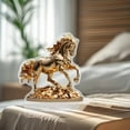 thumbnail image 5 of Money Horse Acrylic Decorative Item - Desktop Ornament - Acrylic Decorative Ornaments, 5 of 5