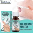 thumbnail image 2 of 3pcs New Skin Liquid Plaster, Waterproof And Breathable Quick-dry Gel Liquid Bandages For Scrapes/cracked Skin/wounds/dry_lucky_b, 2 of 5