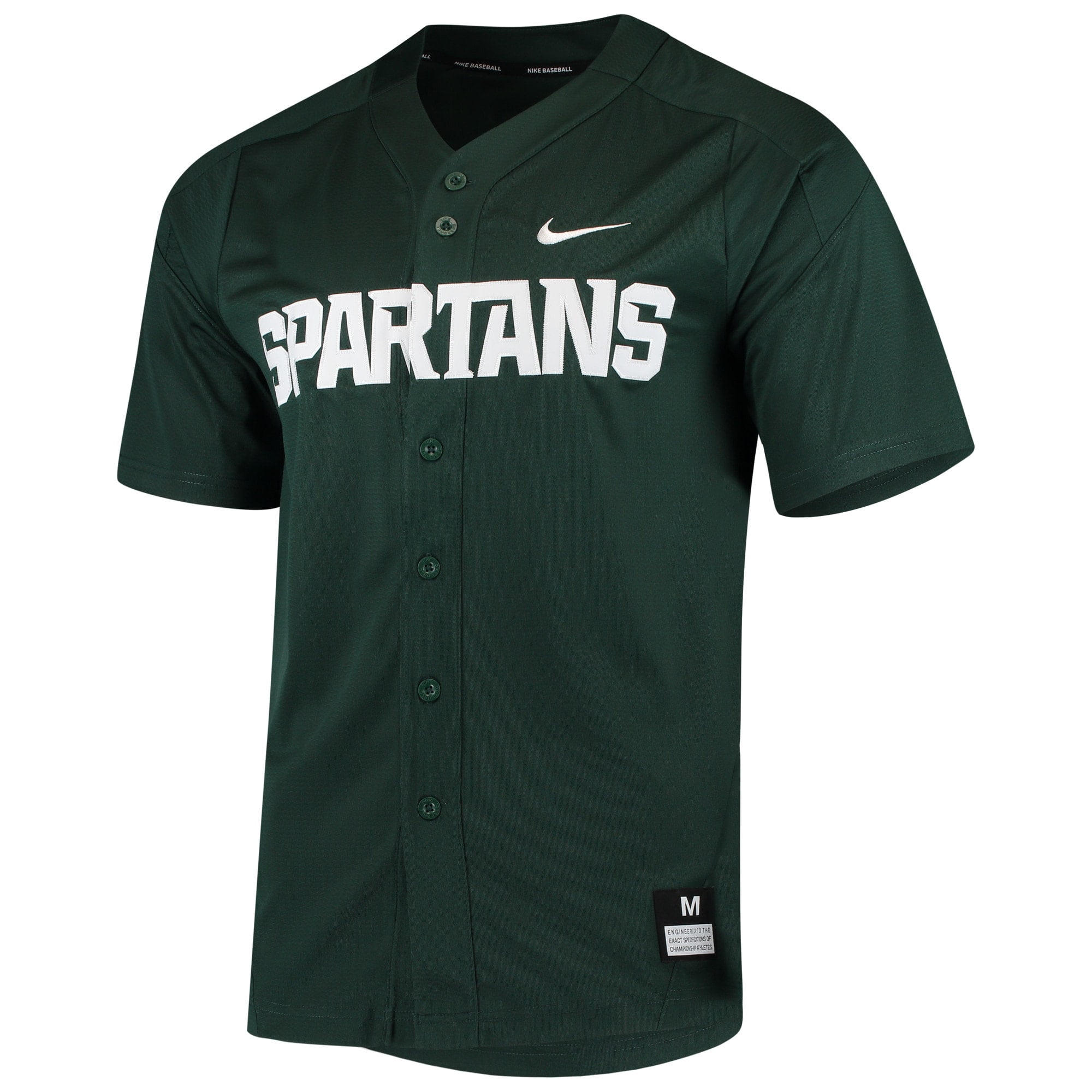 michigan state baseball jersey