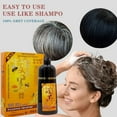 thumbnail image 2 of Hair Color Shampoo Natural Herbal Hair Dye Shampoo Coverage Brown Black Coffee ; Z8U72, 2 of 6