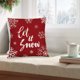 thumbnail image 1 of Funda de almohada navideña de 45 x 45 cm (17,71 x 17,71 pulgadas). Ideal para decoración navideña y de invierno. Funda de almohada apta para sofás y otros artículos del hogar., 1 of 6