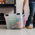 thumbnail image 6 of HXYHJ 63 Qt Storage Bins with Lids - 2 Pack BPA-Free Plastic Totes with Tight Seal & Latches, Stackable & Nestable-103 Qt. - 2 Pack, 6 of 13