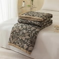thumbnail image 4 of Linnome Washable Printed Summer Quilt Soft Skin Friendly Breathable Air Conditioning Quilt for Home Use 59x78.7 Inch Multicolor#01, 4 of 8
