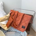 thumbnail image 3 of Bolso Mano Acolchado para Mujer Bolso Versátil Gran Capacidad Con Juego Monedero (naranja), 3 of 9
