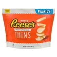 thumbnail image 2 of Reese's Thins White Creme Peanut Butter Cups Candy, Family Pack 12.03 oz, 2 of 9