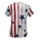 thumbnail image 5 of Camiseta de manga corta suelta con cuello en V y estampado informal a la moda para mujer Pompotops hkajfhjk462217, 5 of 5