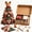 Reindeer, variant on DIY Quilted Christmas Tree Kit, 3D Fabric Patchwork Craft Set (Christmas Elf)
