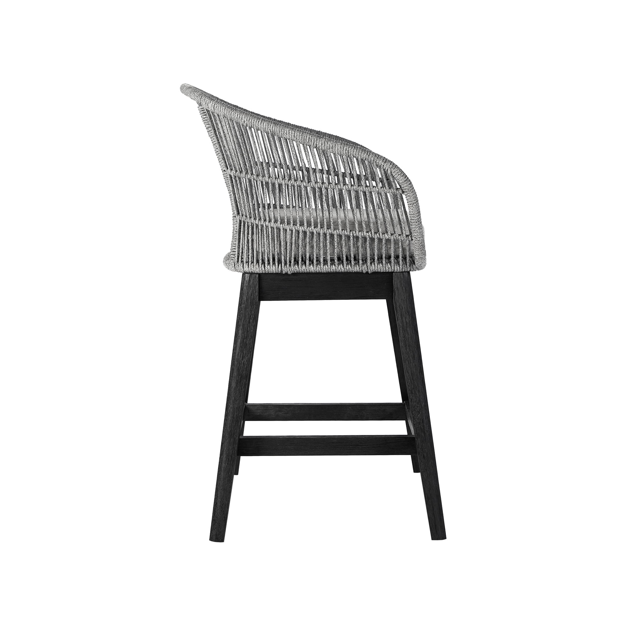 Black rope bar discount stools