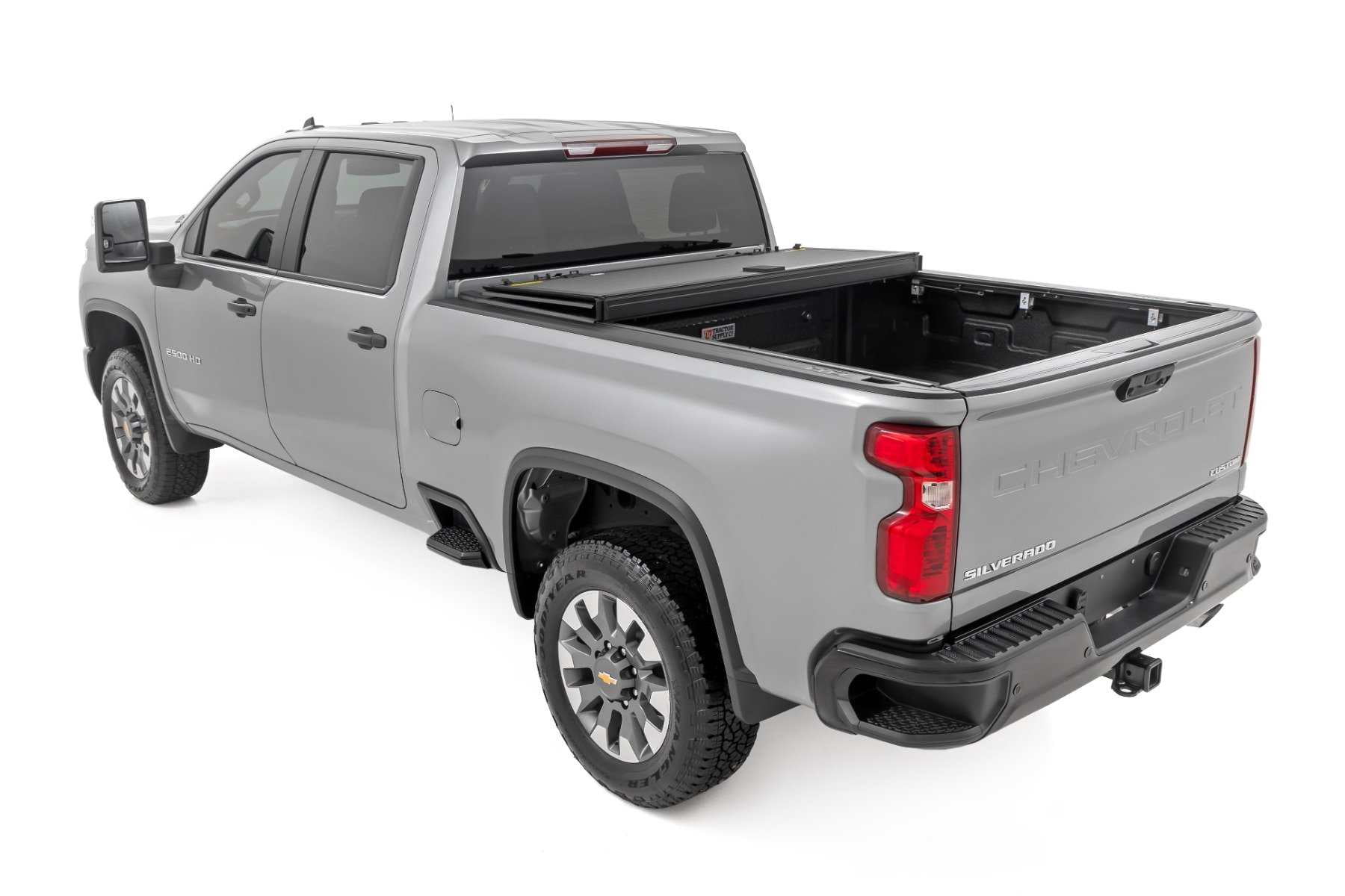 Rough Country Hard Flip Up Bed Cover for 20-26 Chevy/GMC 2500HD | 6'9 - 49120651