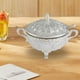 thumbnail image 1 of Sugar Bowl con tapa y cuchara de contenedor de azúcar entreteniendo el soporte para de dulces del servidor de sal, 1 of 8