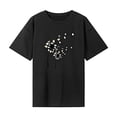 thumbnail image 2 of Camiseta básica suave y ligera para mujer jinwen M, 2 of 7