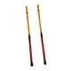 thumbnail image 4 of Baquetas de batería Cepillos de batería Agarres suaves Crean un sonido ligero Baquetas de jazz de 15,75 pulgadas de largo para jazz Folk Adultos Banda Rojo Amarillo, 4 of 8