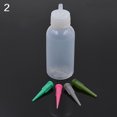 thumbnail image 1 of HEVIRGO Henna Tattoo Applicator Squeeze Plastic Drawing Bottle Detailing Nozzle Tip Set, 1 of 10