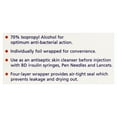 thumbnail image 4 of (2 pack) (2 Pack) Beckton & Dickenson: w/Antiseptic & Individually Foil Wrapped Alcohol Swabs No. 326895, 100 Ea, 4 of 4