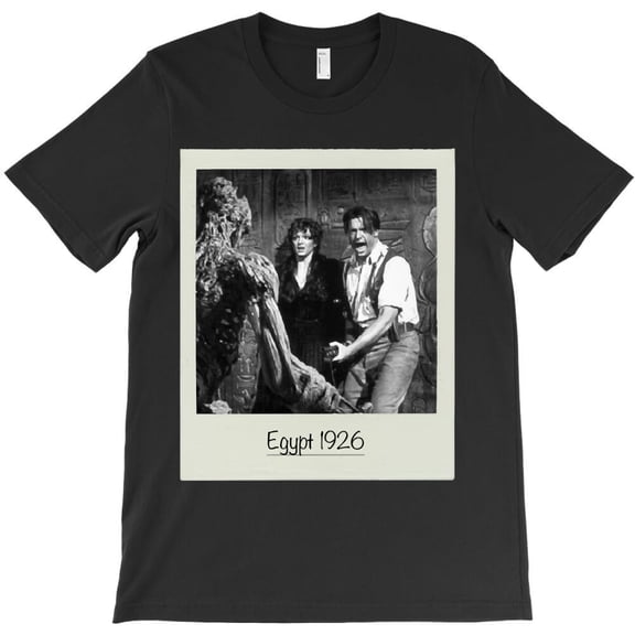 The Mummy Polaroid, Men's My Favorite Graphic Tee, Movie Parody H5670 T-Shirt, for Men and Women, Up to Size 5XL