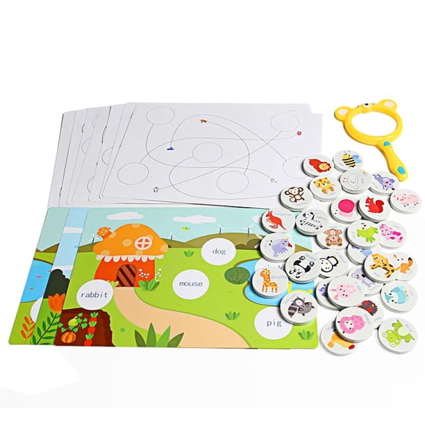 Juego De Mesa 4 En 1 Para Niños, Juego De Entrenamiento De Escritura Visual, Juego De Seguimiento De Línea, Juego De Control De Pluma, Juguete Educativo Temprano Para Niños, Escuela, Hogar Yuarrent FN002798-00