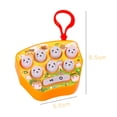 thumbnail image 3 of Klonfd Portable Mini Game Machine Whack A Mole Action For Kids And Adults With Dynamic Sound And Light Up Buttons, 3 of 6