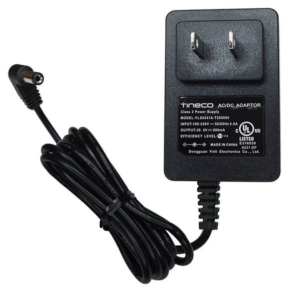UL 22.2V AC Adapter for Tin-eco iFloor 2 FW010100US Cordless Vacuum Floor Washer Cleaner iFloor2 2-in-1 Wet & Dry Cleaning Tech 2500mAh 120W Lion Battery Power Supply Cord Charger