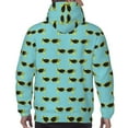 thumbnail image 5 of Hoodies for Men - Retro Summer Sunglasses Long Sleeve Comfrt Men'S Fashion Hoodies & Sweatshirts, Sweatshirts for Men Hoodies Pullover Clothing Clothes with Pouch, 5 of 7