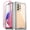 Pink, variant on Poetic Guardian Case for Samsung Galaxy A53 5G, Clear Case with Built-in Screen Protector, Pink