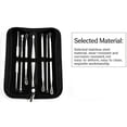 thumbnail image 5 of Lantu 7-Pack Blackhead Remover Tool Kit, Professional Stainless Steel Pimple Popper Extractor Tools with Leather Case, Comedone Extractor Set for Facial Skincare, 5 of 6