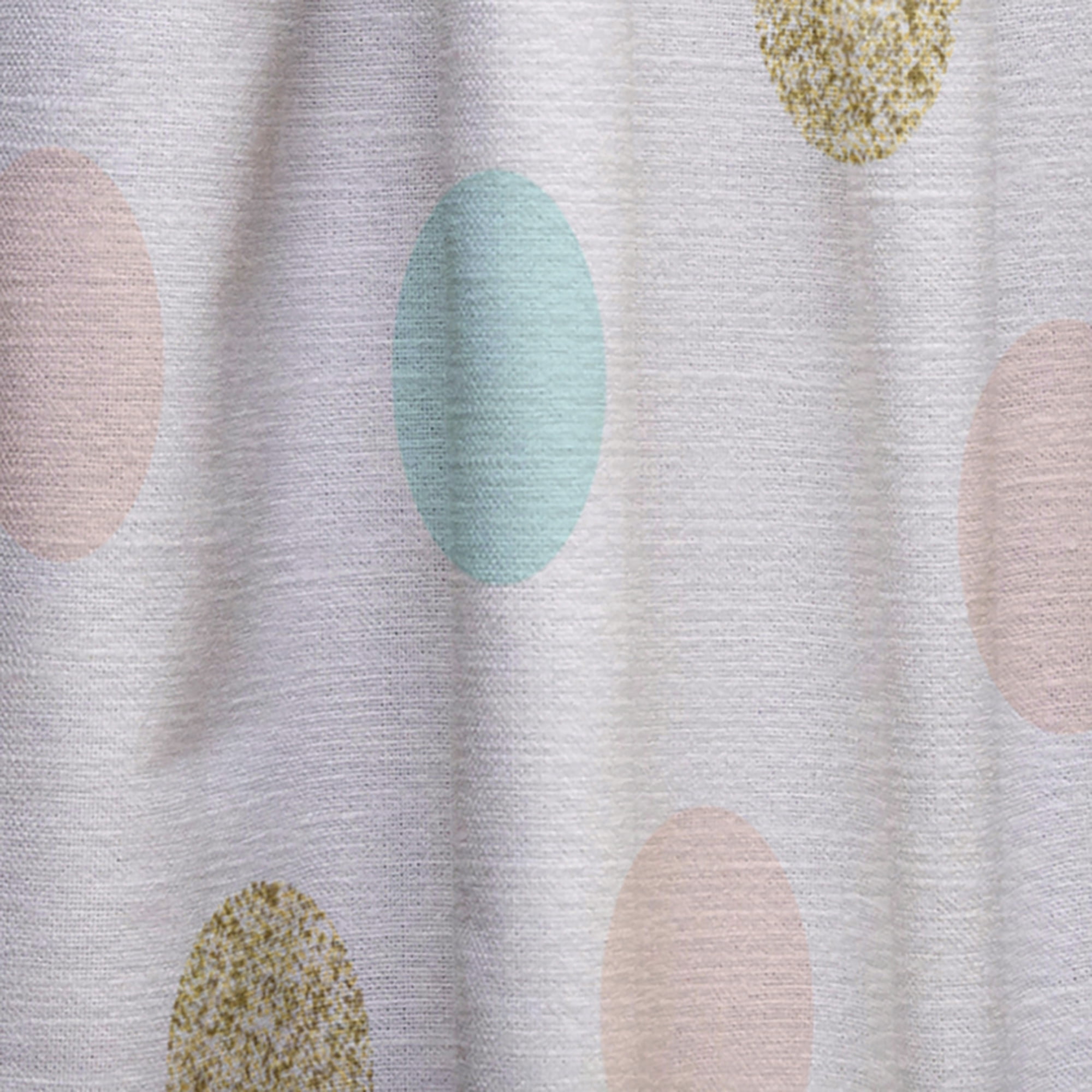 Designart 'Gold Chic Retro Design III' Mid-Century Modern Curtain Panel