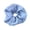 Blue, variant on mdesiwst Hair Tie Dot Print Double-Layer Design Ponytail Half-Tied Hair Rope High Elasticity Ponytail Holder Commuting Style Hair Accessory